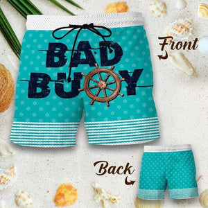 Couple Matching - Bad Buoy And Naughti Girl - Shorts